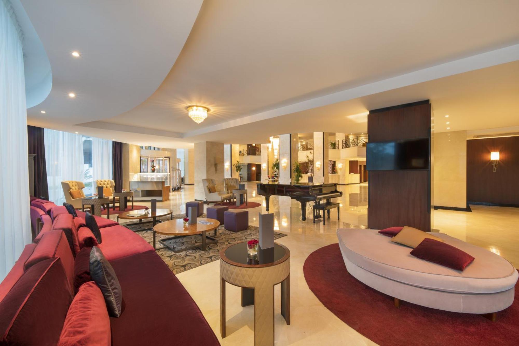 Grand Mogador City Center Casablanca Exteriör bild Lobby