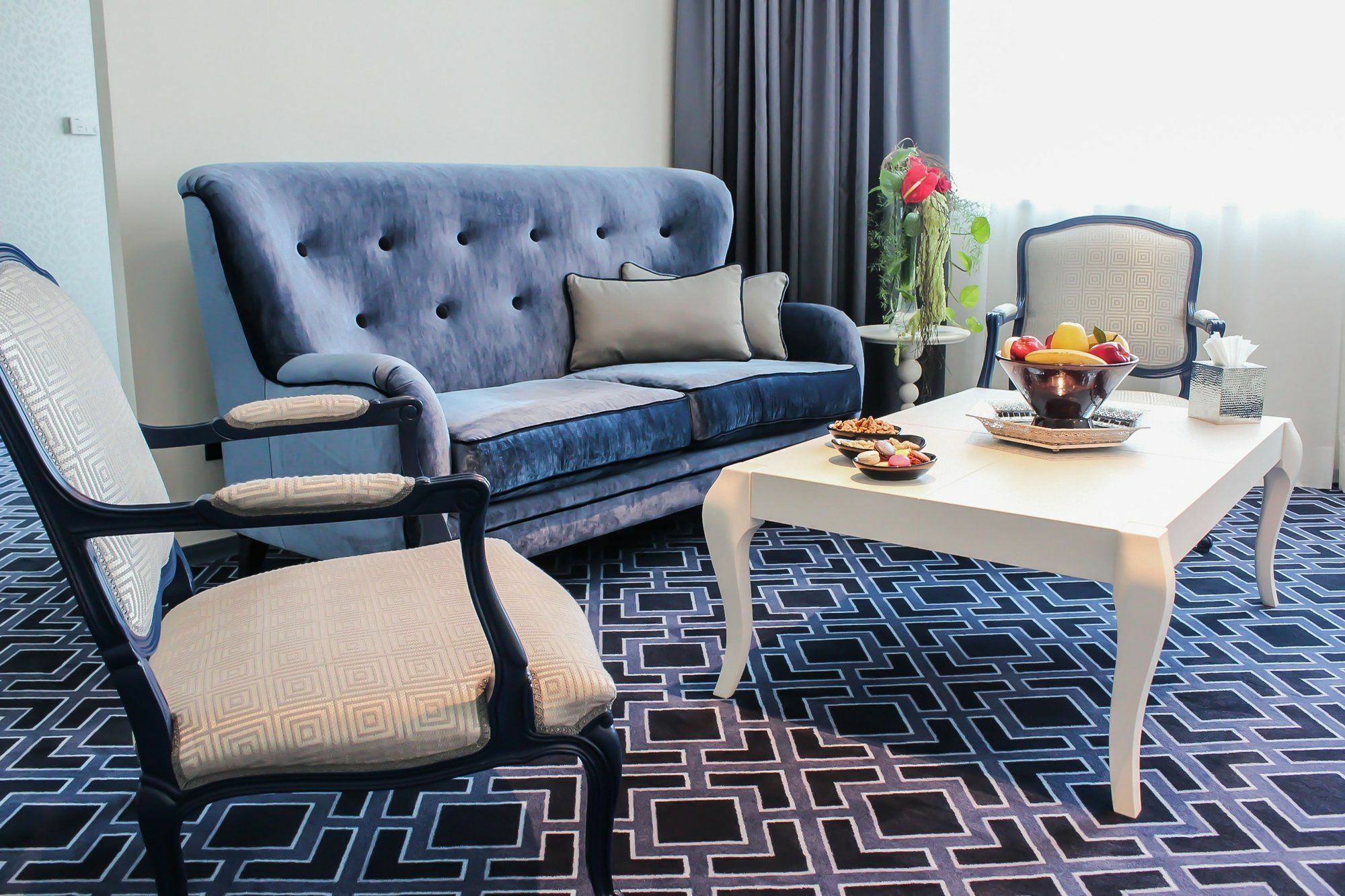 Grand Mogador City Center Casablanca Exteriör bild A suite at the hotel